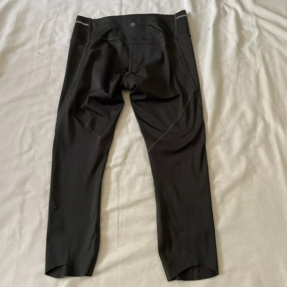 Athleta Small LOT of Two Leggings ~ Sonic Reflective & High Traverse Floral - Picture 11 of 16